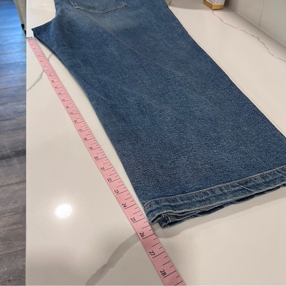 Lane Bryant Women's NWOT Mid-Rise Straight Ankle Jeans Size 24-FLAW NOTED - Picture 14 of 16